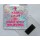 Keep Calm and Don't Stop Believing - Square Acrylic Fridge Magnet