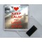 Keep Calm and Love Jesus - Square Acrylic Fridge Magnet