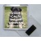 Keep Calm and Love German Shepherds - Square Acrylic Fridge Magnet