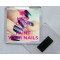 Keep Calm and Paint Your Nails - Square Acrylic Fridge Magnet