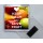 Keep Calm and Love Fruit - Square Acrylic Fridge Magnet