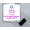 Keep Calm I'm an Occupational Therapist - Square Acrylic Fridge Magnet