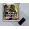 Love German Shepherds - Square Acrylic Fridge Magnet