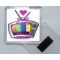 Keep Calm and Watch Telly - Square Acrylic Fridge Magnet