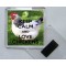 Keep Calm and Love Chickens - Square Acrylic Fridge Magnet