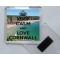 Keep Calm and Love Cornwall - Square Acrylic Fridge Magnet