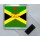 Keep Calm I'm Jamaican - Square Acrylic Fridge Magnet