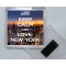 Keep Calm and Love New York - Square Acrylic Fridge Magnet