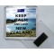 Keep Calm and Love New Zealand - Square Acrylic Fridge Magnet