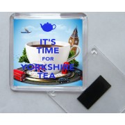 It's Time for Yorkshire Tea - Square Acrylic Fridge Magnet