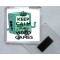 Keep Calm and Play Video Games - Square Acrylic Fridge Magnet