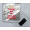 Trust Me I'm a Train Driver - Square Acrylic Fridge Magnet