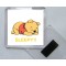 Sleepy!! - Square Acrylic Fridge Magnet