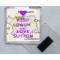 Keep Calm and Love Sutton - Square Acrylic Fridge Magnet