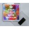 Keep Calm and Love Merton - Square Acrylic Fridge Magnet