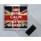 Keep Calm I'm a Key Worker - Square Acrylic Fridge Magnet
