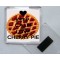 Keep Calm and Love Cherry Pie - Square Acrylic Fridge Magnet