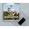Keep Calm and Love Worcester - Square Acrylic Fridge Magnet