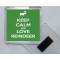 Keep Calm and Love Reindeer - Square Acrylic Fridge Magnet