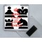 Keep Calm and Love Chess - Square Acrylic Fridge Magnet