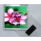 Keep Calm and Love Mum - Square Acrylic Fridge Magnet