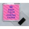 Keep Calm I'm a Foster Carer - Square Acrylic Fridge Magnet