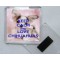 Keep Calm and Love Chihuahuas - Square Acrylic Fridge Magnet