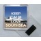 Keep Calm and Love Southsea - Square Acrylic Fridge Magnet