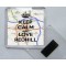 Keep Calm and Love Redhill - Square Acrylic Fridge Magnet