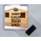 Keep Calm and Love Your Shed - Square Acrylic Fridge Magnet