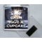Keep Calm and Have a Cupcake - Square Acrylic Fridge Magnet