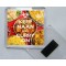 Keep Naan and Curry On - Square Acrylic Fridge Magnet