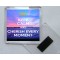 Keep Calm and Cherish Every Moment - Square Acrylic Fridge Magnet