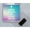 Keep Calm and Love Jesus - Square Acrylic Fridge Magnet