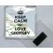 Keep Calm and Love Grimsby - Square Acrylic Fridge Magnet