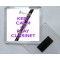 Keep Calm and Play Clarinet - Square Acrylic Fridge Magnet