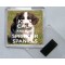 Keep Calm and Love Springer Spaniels - Square Acrylic Fridge Magnet