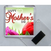 Happy Mother's Day - Square Acrylic Fridge Magnet