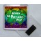 Happy St. Patrick's Day! - Square Acrylic Fridge Magnet