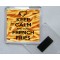 Keep Calm and Love French Fries - Square Acrylic Fridge Magnet