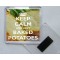 Keep Calm and Love Baked Potatoes - Square Acrylic Fridge Magnet