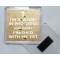 I'm a Work in Progress God Hasn't Finished with me Yet - Square Acrylic Fridge Magnet