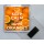 Keep Calm and Love Oranges - Square Acrylic Fridge Magnet