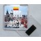 Keep Calm and Love Prague - Square Acrylic Fridge Magnet