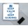 Keep Calm and Keep Guiding - Square Acrylic Fridge Magnet