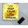 Keep Calm and Love Cheese - Square Acrylic Fridge Magnet