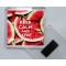 Keep Calm and Love Watermelons - Square Acrylic Fridge Magnet