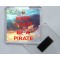 Keep Calm and be a Pirate - Square Acrylic Fridge Magnet