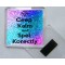 Ceep Kalm and Spel Korectly - Square Acrylic Fridge Magnet