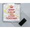 Keep Calm and Love Tooting - Square Acrylic Fridge Magnet